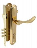 Врезной замок Булат Нова ЗВ 4-3.08.05 (золото) с тремя ригелями